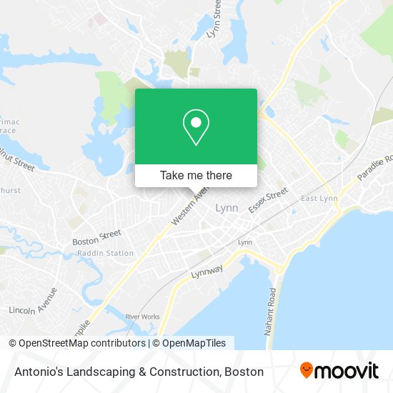 Antonio's Landscaping & Construction map