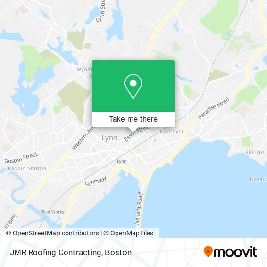 Mapa de JMR Roofing Contracting