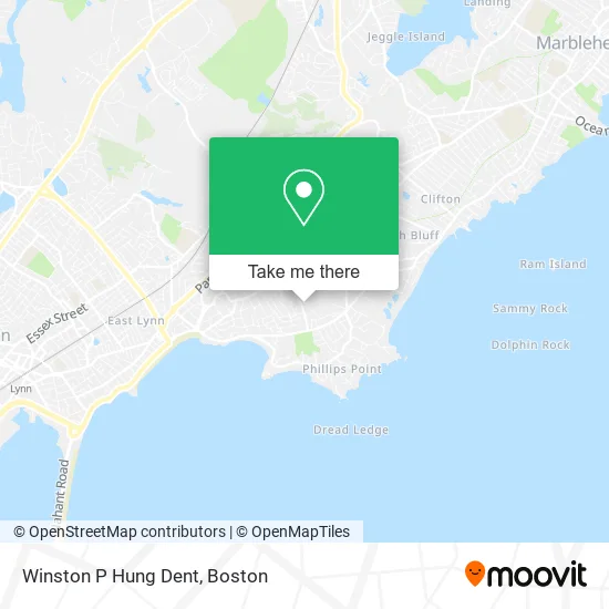 Mapa de Winston P Hung Dent