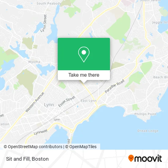 Sit and Fill map