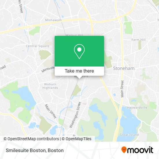 Mapa de Smilesuite Boston