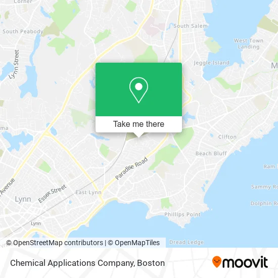 Mapa de Chemical Applications Company