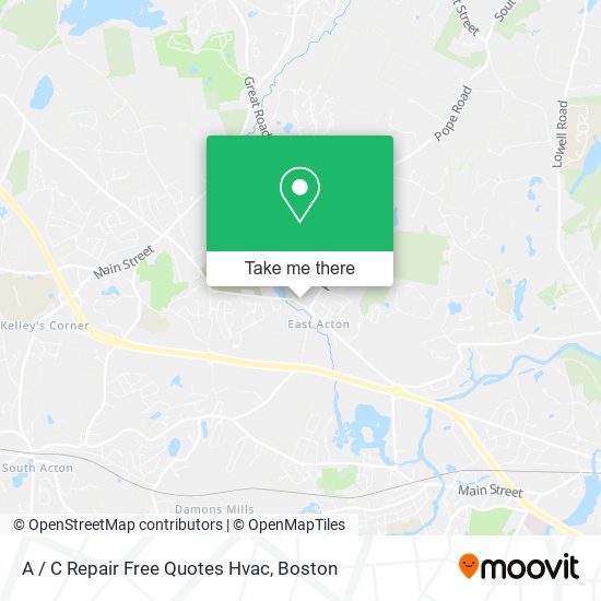 A / C Repair Free Quotes Hvac map