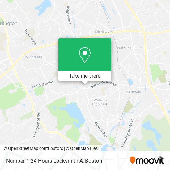 Mapa de Number 1 24 Hours Locksmith A