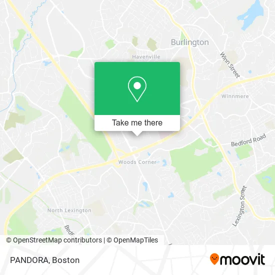 Mapa de PANDORA