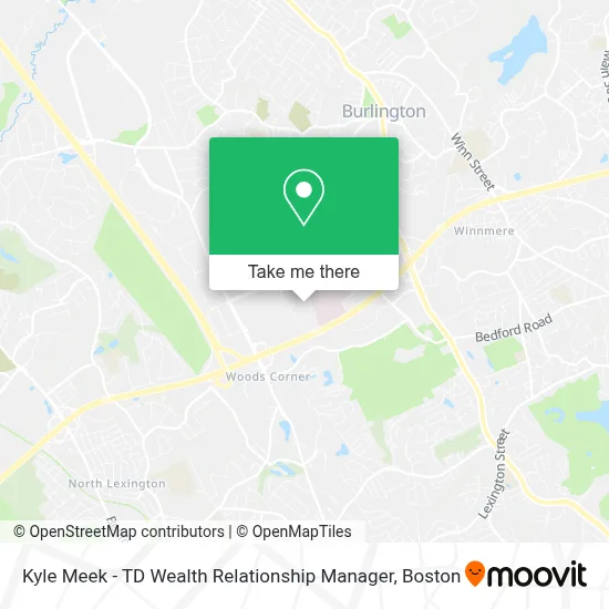 Kyle Meek - TD Wealth Relationship Manager map