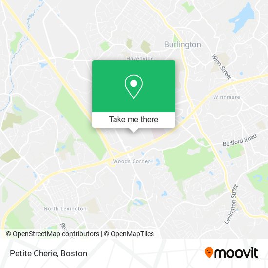 Mapa de Petite Cherie