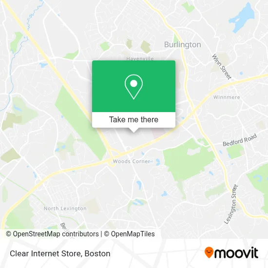 Clear Internet Store map
