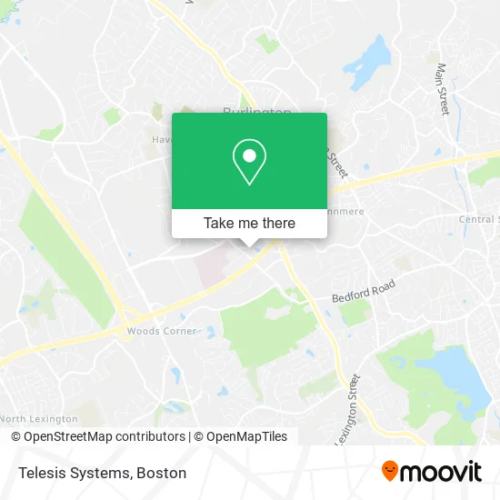 Telesis Systems map