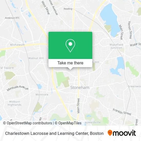 Charlestown Lacrosse and Learning Center map
