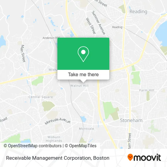 Receivable Management Corporation map