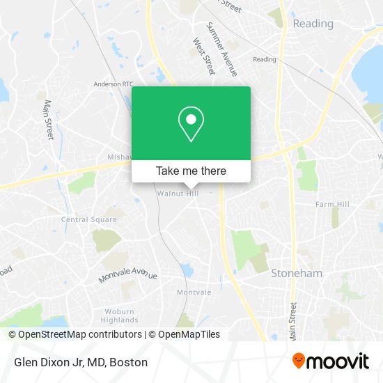 Mapa de Glen Dixon Jr, MD
