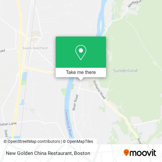 Mapa de New Golden China Restaurant