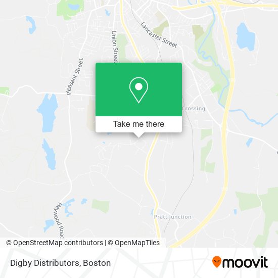 Mapa de Digby Distributors