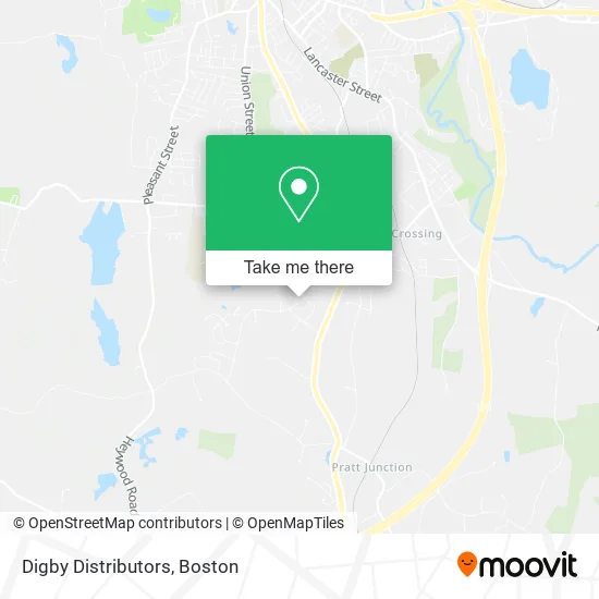 Mapa de Digby Distributors