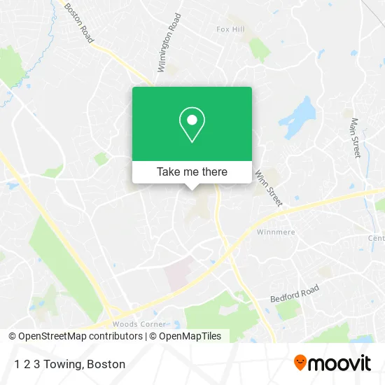 1 2 3 Towing map