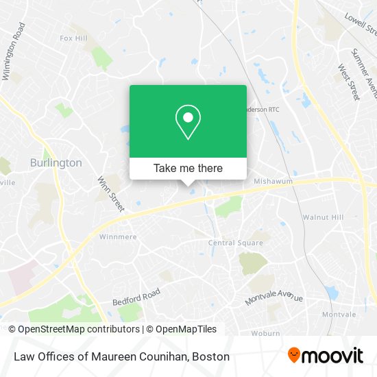 Mapa de Law Offices of Maureen Counihan
