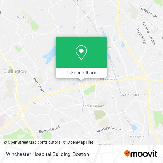 Mapa de Winchester Hospital Building