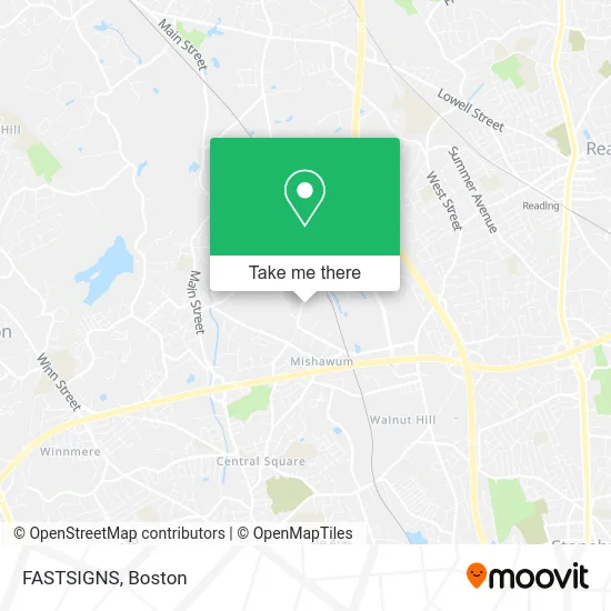 FASTSIGNS map