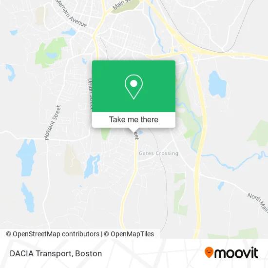 Mapa de DACIA Transport