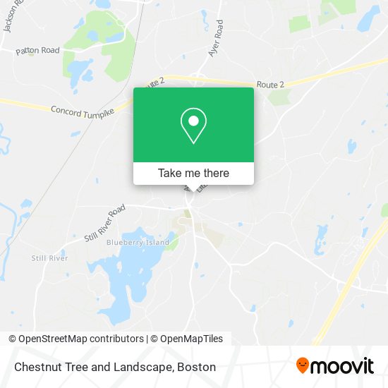 Chestnut Tree and Landscape map