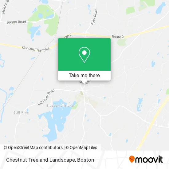Chestnut Tree and Landscape map