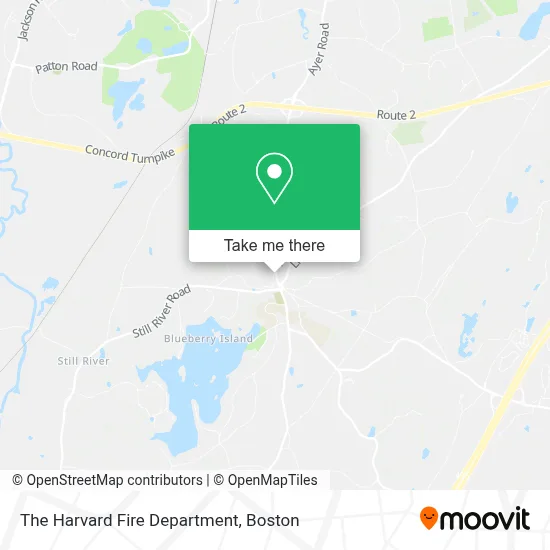 The Harvard Fire Department map