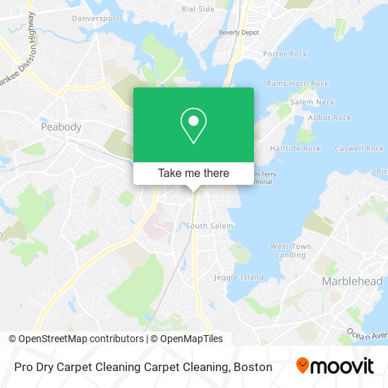 Pro Dry Carpet Cleaning Carpet Cleaning map