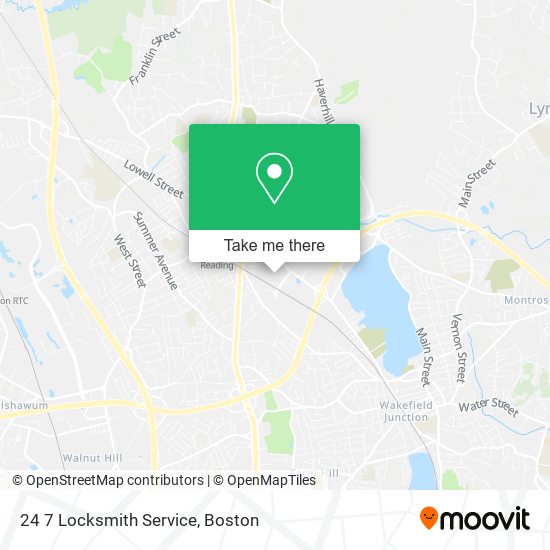 24 7 Locksmith Service map