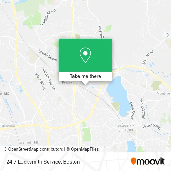 24 7 Locksmith Service map