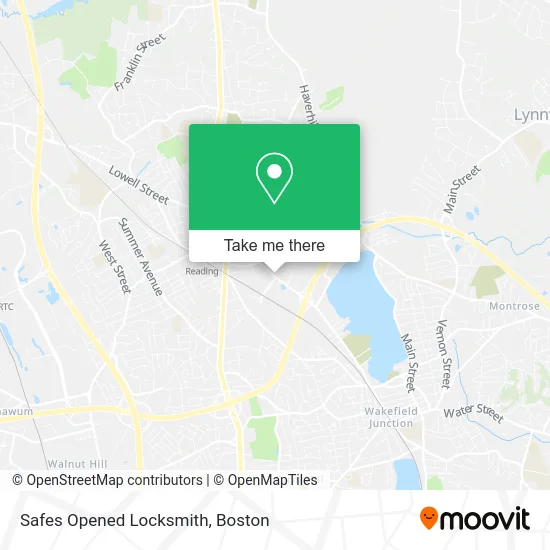 Safes Opened Locksmith map