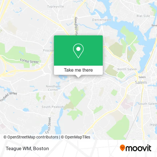 Mapa de Teague WM