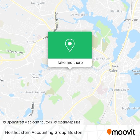 Mapa de Northeastern Accounting Group