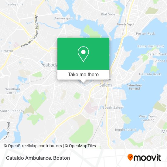 Mapa de Cataldo Ambulance