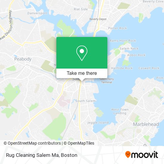 Rug Cleaning Salem Ma map