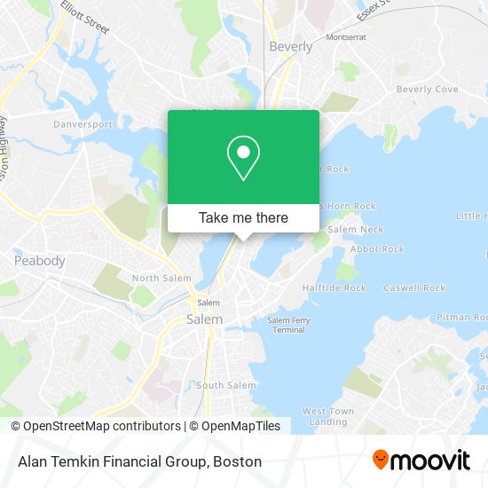 Alan Temkin Financial Group map