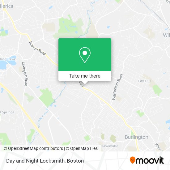Mapa de Day and Night Locksmith