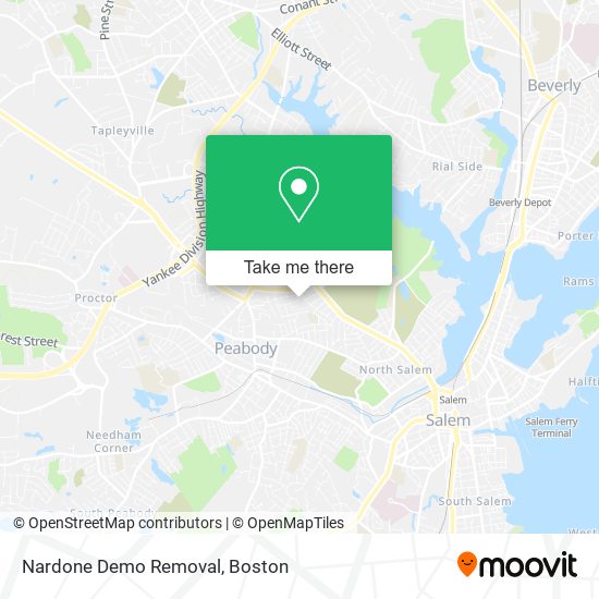 Nardone Demo Removal map