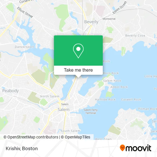 Mapa de Krishiv