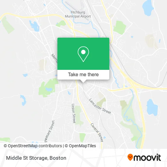 Mapa de Middle St Storage