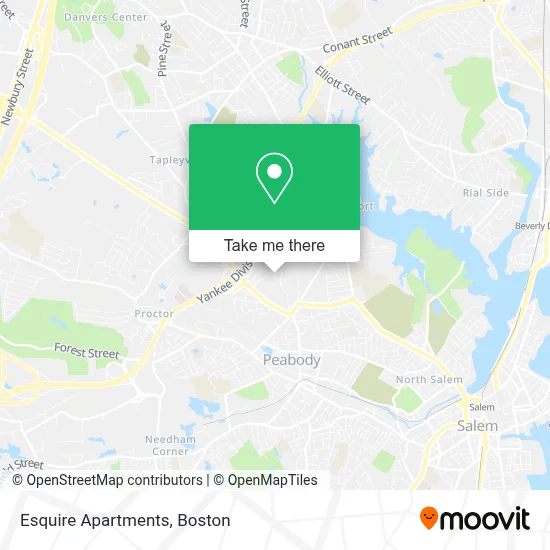 Esquire Apartments map