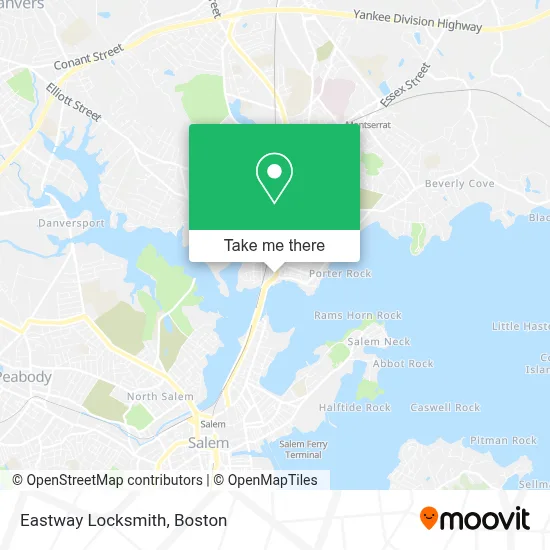 Eastway Locksmith map