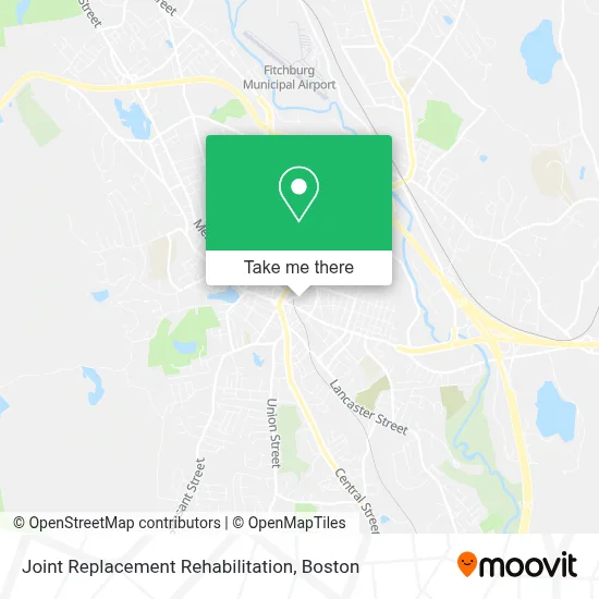 Joint Replacement Rehabilitation map