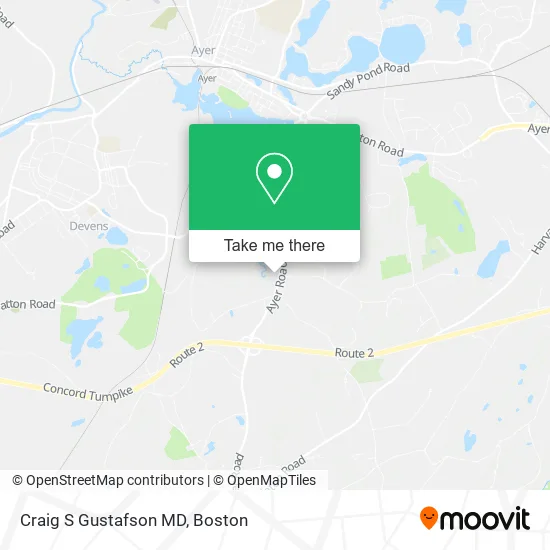 Craig S Gustafson MD map