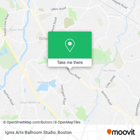 Ignis Arts Ballroom Studio map