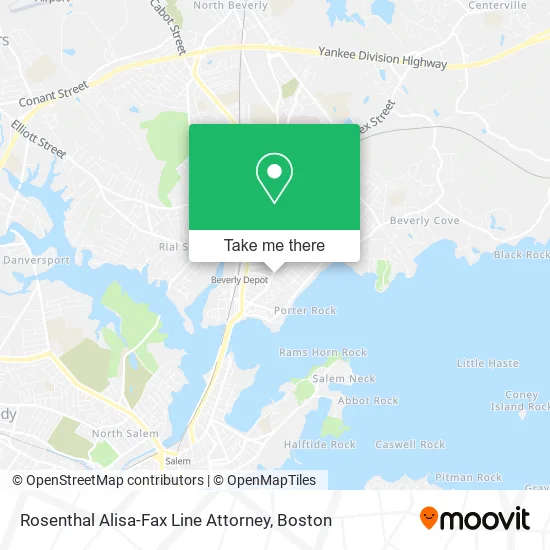 Mapa de Rosenthal Alisa-Fax Line Attorney