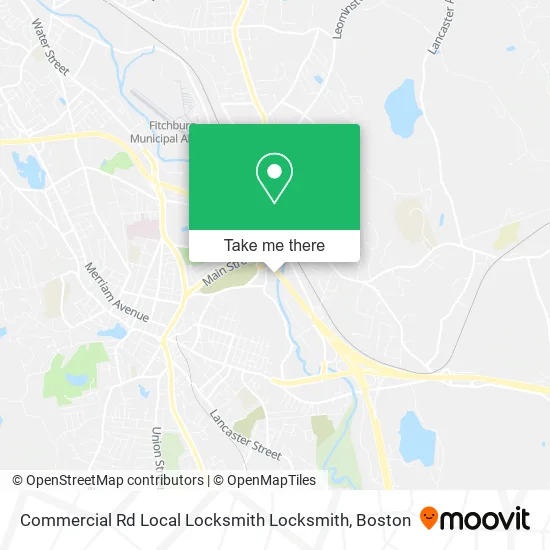 Mapa de Commercial Rd Local Locksmith Locksmith