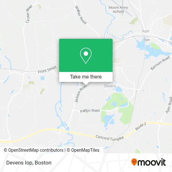 Devens Iop map