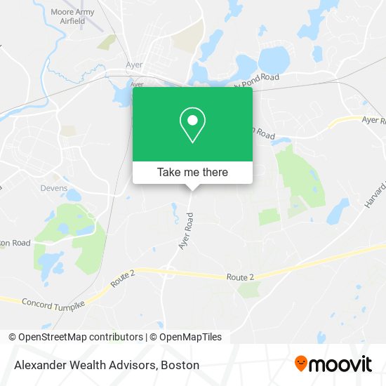 Alexander Wealth Advisors map