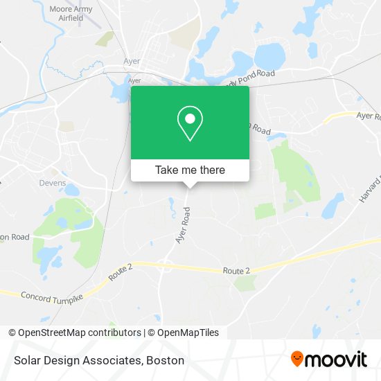 Mapa de Solar Design Associates